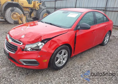 2015 Chevrolet Cruze Ls Manual from USA, damaged, VIN 1G1PB5SH5F7232515